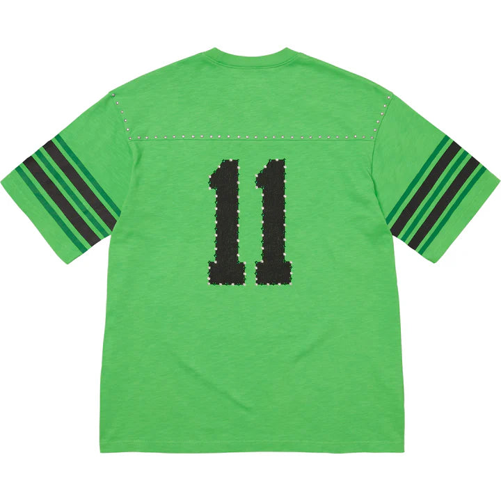 Supreme Studded S/S Football Top Green