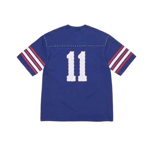 Supreme Studded S/S Football Top Blue
